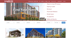 Desktop Screenshot of livingasu.com