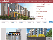 Tablet Screenshot of livingasu.com